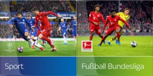 Sky Sport Paket und Sky Fußball Bundesliga Paket