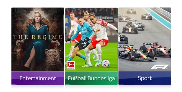 Sky Sport Paket und Sky Fußball Bundesliga Paket